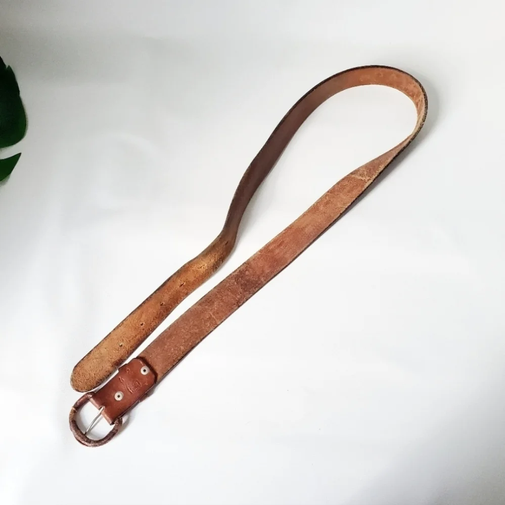 Vintage 1996 Atlanta Olympics Leather Socker Belt